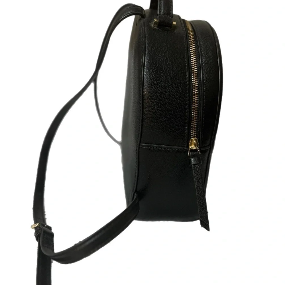 Kate Spade Black Backpack with Gold Accents NWOT